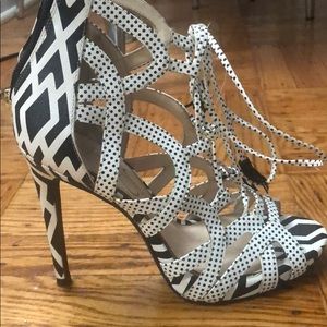 Jessica Simpson “Zebra” Sandal